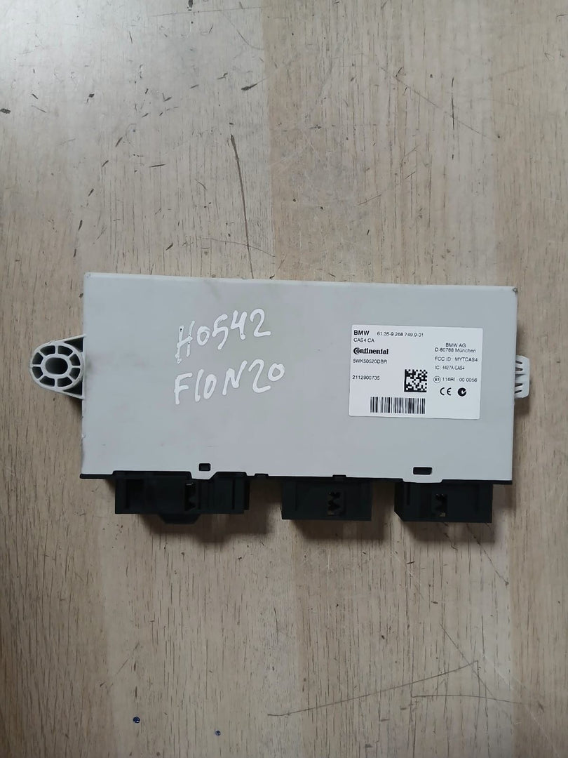 2011 BMW 528i F10 N20 Engine Control Unit SET DME+ CAS4 CA + 1KEY 7635714