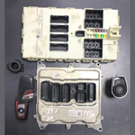 Load image into Gallery viewer, BMW 328i F30 2012 N20 ENGINE COMPUTER ECU UNIT SET  DME 7646763