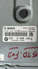 Load image into Gallery viewer, BMW Engine Control Unit 8508169 KIT WITH CAS F02 730LD N57, E90 320D