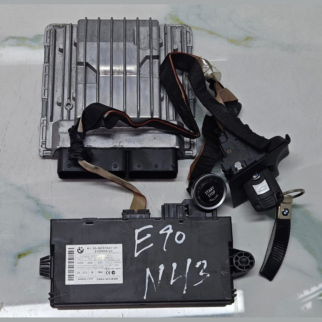 BMW 1 3 E81 E87 E90 E91 N43B20A ECU Engine Control Unit DME MSD81.2 7599881 Set