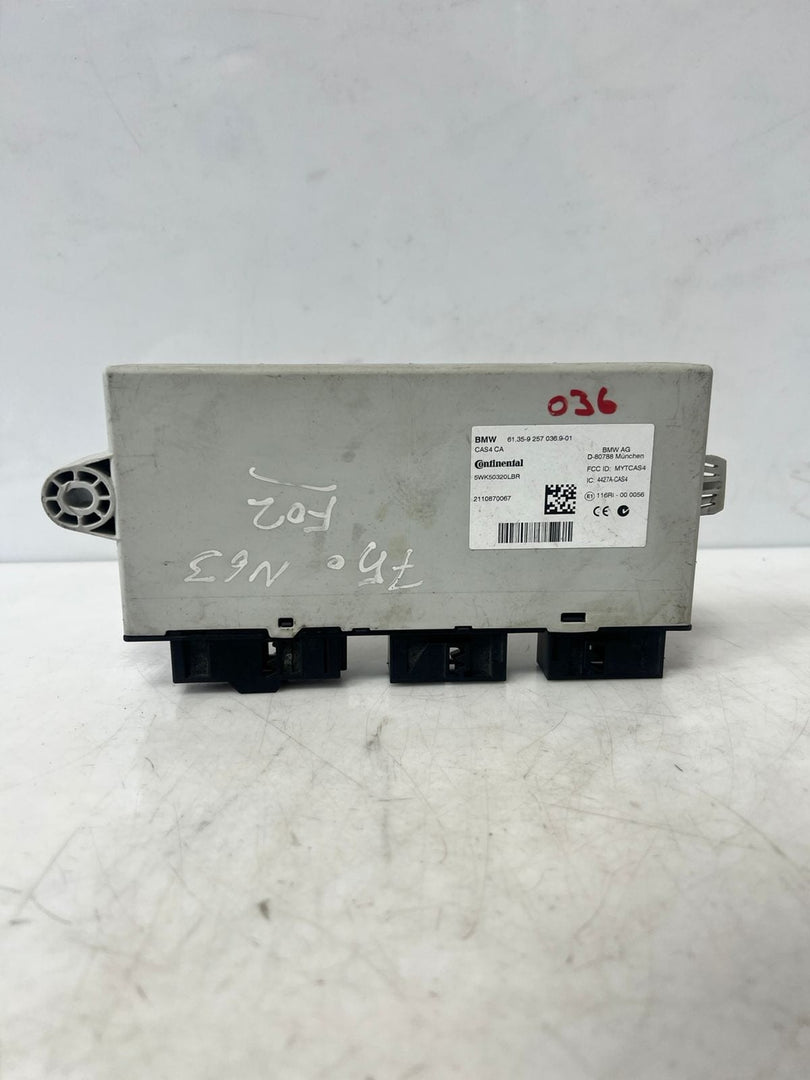 2009-2015 BMW 750Li F01 F02 X3 X4 528i 535i 550i Cas Control Module 9257036 OEM
