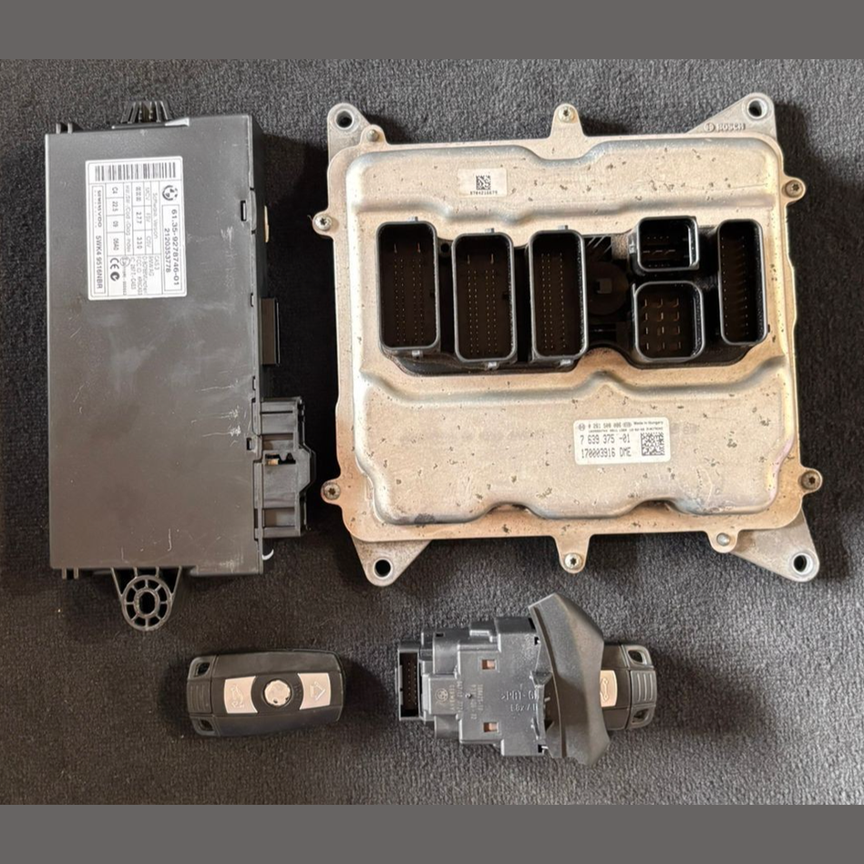 BMW X1 E84 Z4 E89 N20 ENGINE CONTROL ECU UNIT COMPLETE KIT DME - 7639375
