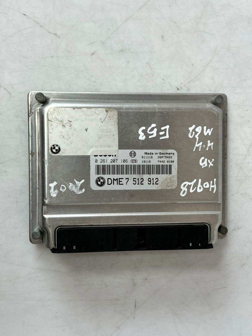 2002 BMW 540i X5 E53 4.4L Engine Control Module COMPLETE SET 7512912 