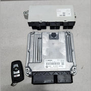 2014-2015 BMW 535D F10 Engine Control Module 8577843 ECU SET DIESEL 