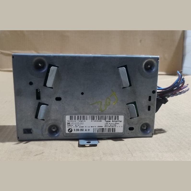 BMW 7 SERIES F01 F02 2013 HARMAN BECKER AUDIO SOUND SYSTEM AMPLIFIER AMP 9266350