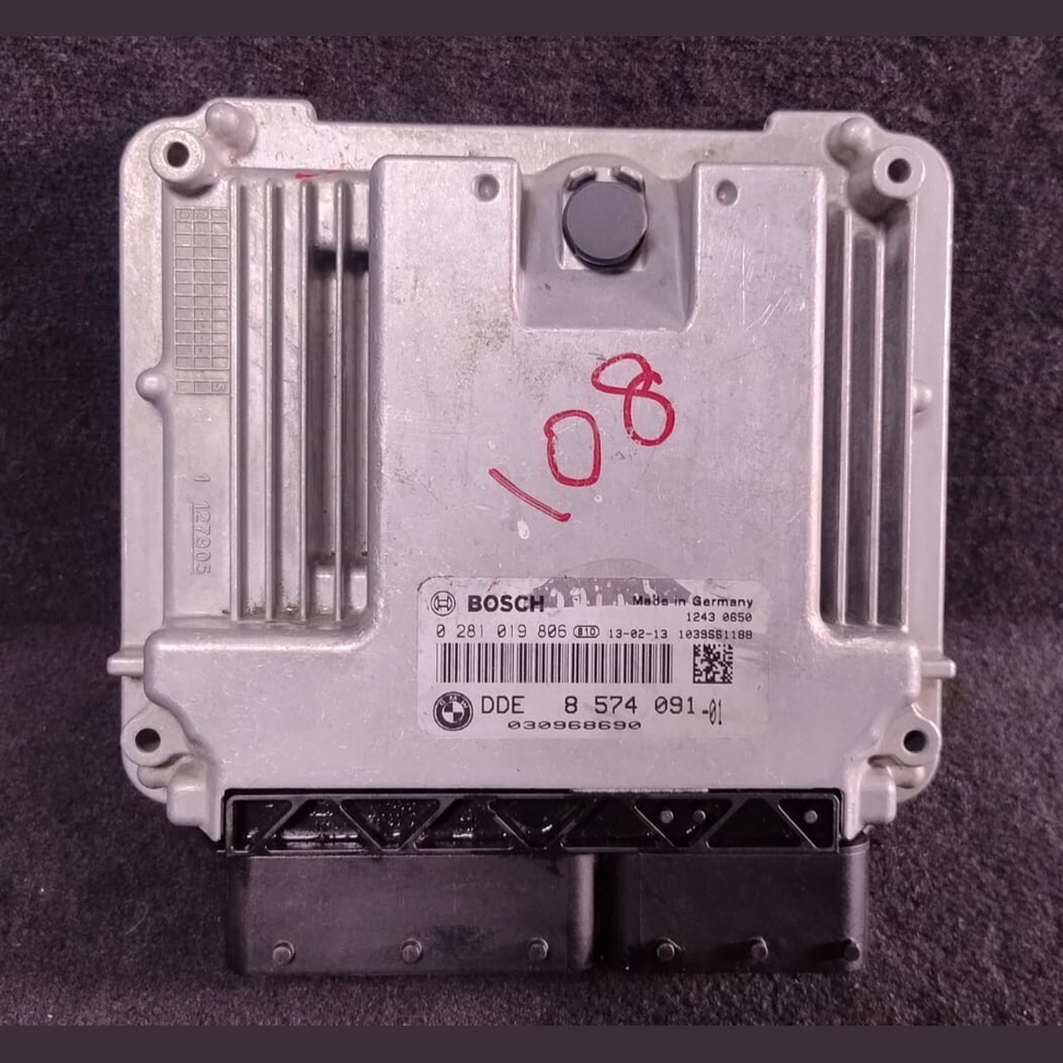 Automatic  BMW F10 F11 520d N47N 184HP Engine Control Unit ONLY  DDE 8574091