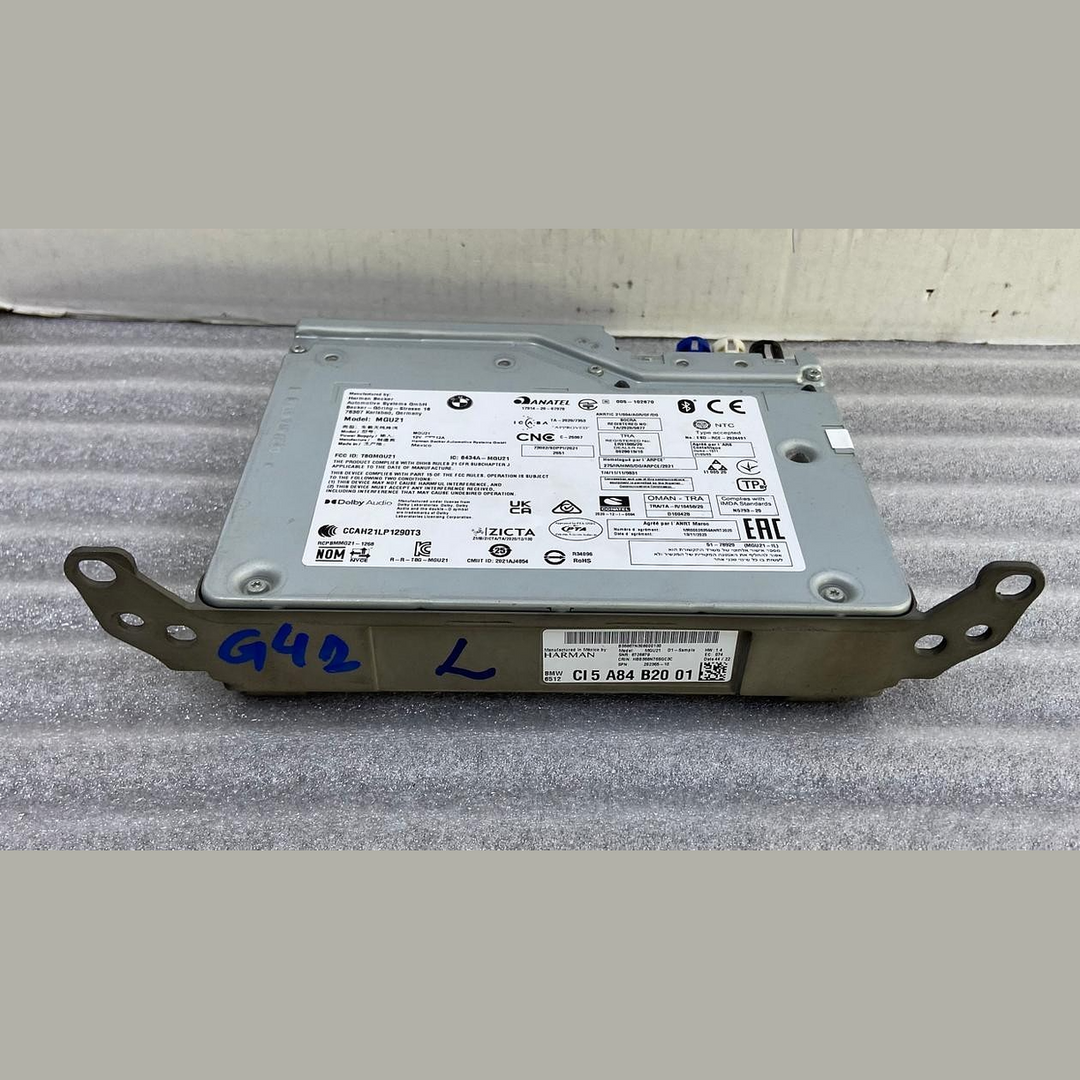 OEM BMW G42 Radio Receiver Audio Head Unit 5A84B20 MGU21 Harman