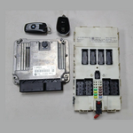 Load image into Gallery viewer, BMW 320d 2013 F31 N47 ENGINE CONTROL ECU UNIT KIT DDE 8578946