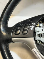 قم بتحميل الصورة إلى عارض الصور، BMW 3 Series E46 Steering Wheel Leather Multifunction 6760660 OEM
