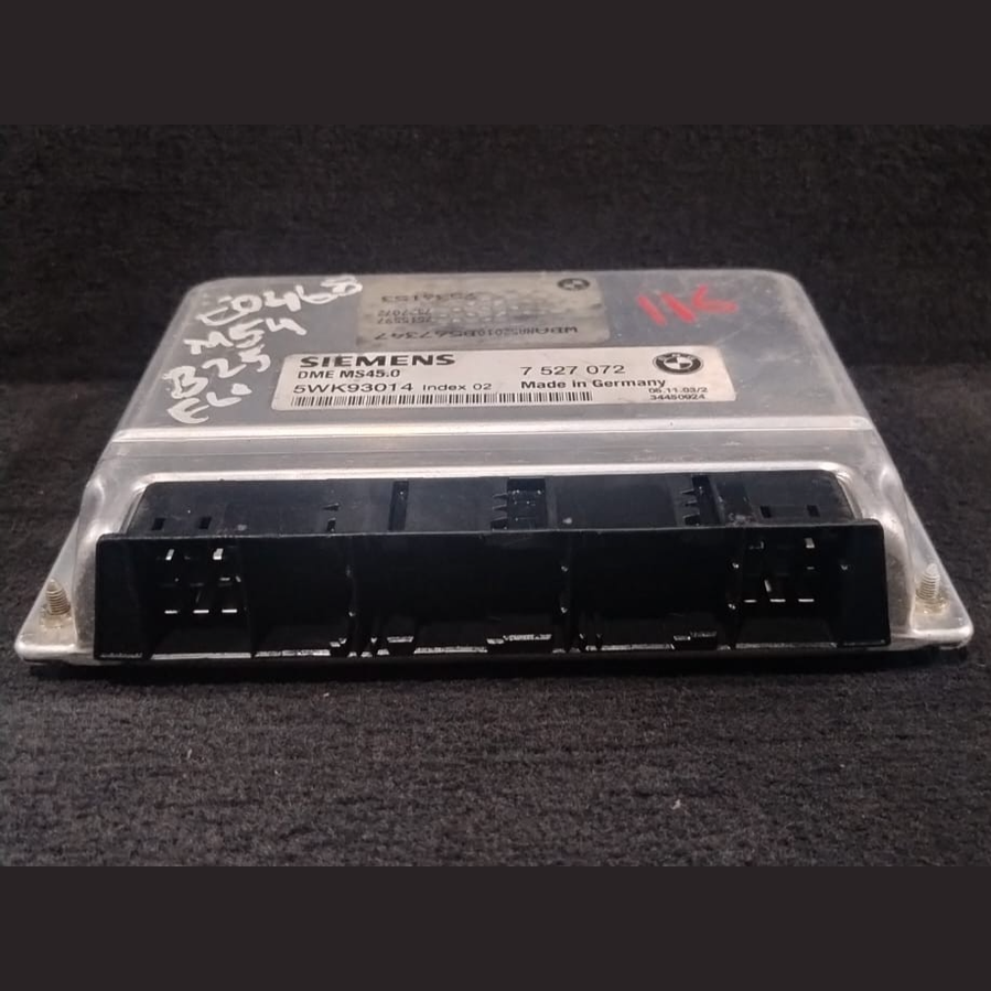BMW 5 SERIES 530i E60 / E61 SEDAN x3 ENGINE CONTROL ONLY ECU MODULE ECM 7527072