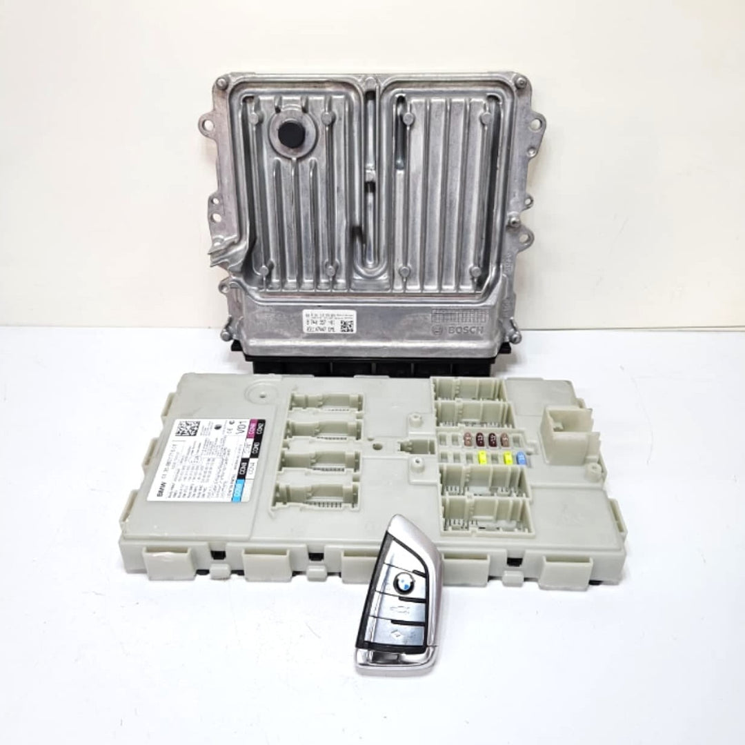 2017-2020 BMW 5-Series G30 540i B58 Engine Control Unit DME Key Set 8740357 RHD