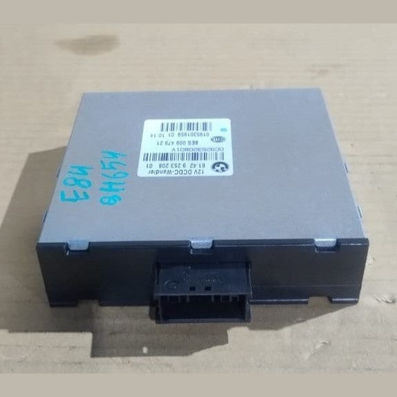 BMW X1 E84 Voltage Converter Control Module OEM DCDC 12V– P/N 9253208