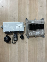 Load image into Gallery viewer, BMW F10 520I  X3 N20 ENGINE CONTROL UNIT DME ECU SET +CAS4 CA+ KEY - 7635714