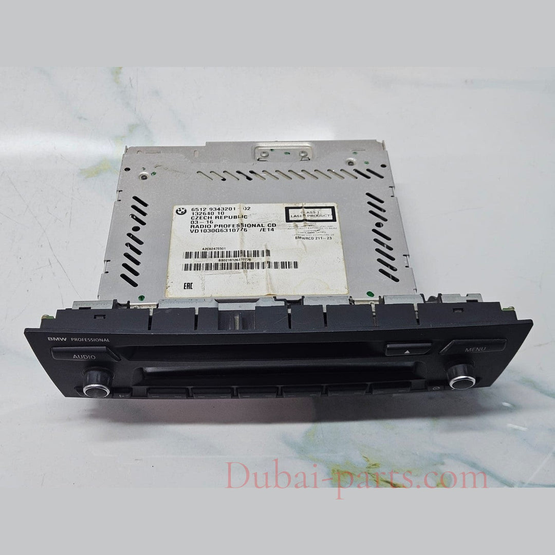 BMW E84 X1 E90 E91 E92 E93 E87 E88 PROFESSIONAL CD Player Head Unit 9343201 OEM