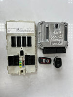 قم بتحميل الصورة إلى عارض الصور، BMW 1 3 SERIES F20 N47 DIESEL ENGINE CONTROL MODULE ECU SET FEM + 1KEY 8582280