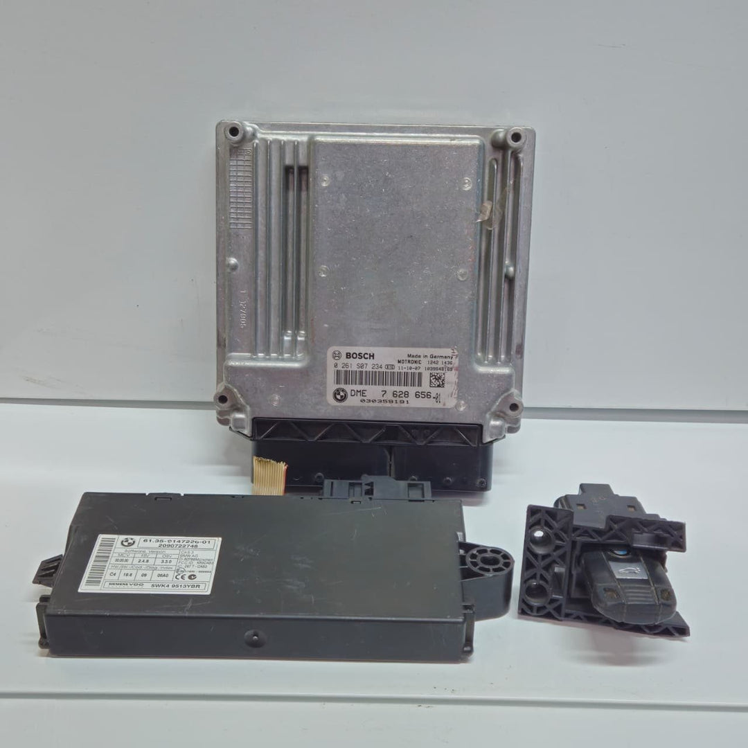 BMW X1 E84, Engine Control Module DDE ECU KEY SET 7628656 BMW X1 E84, E87, E90, 