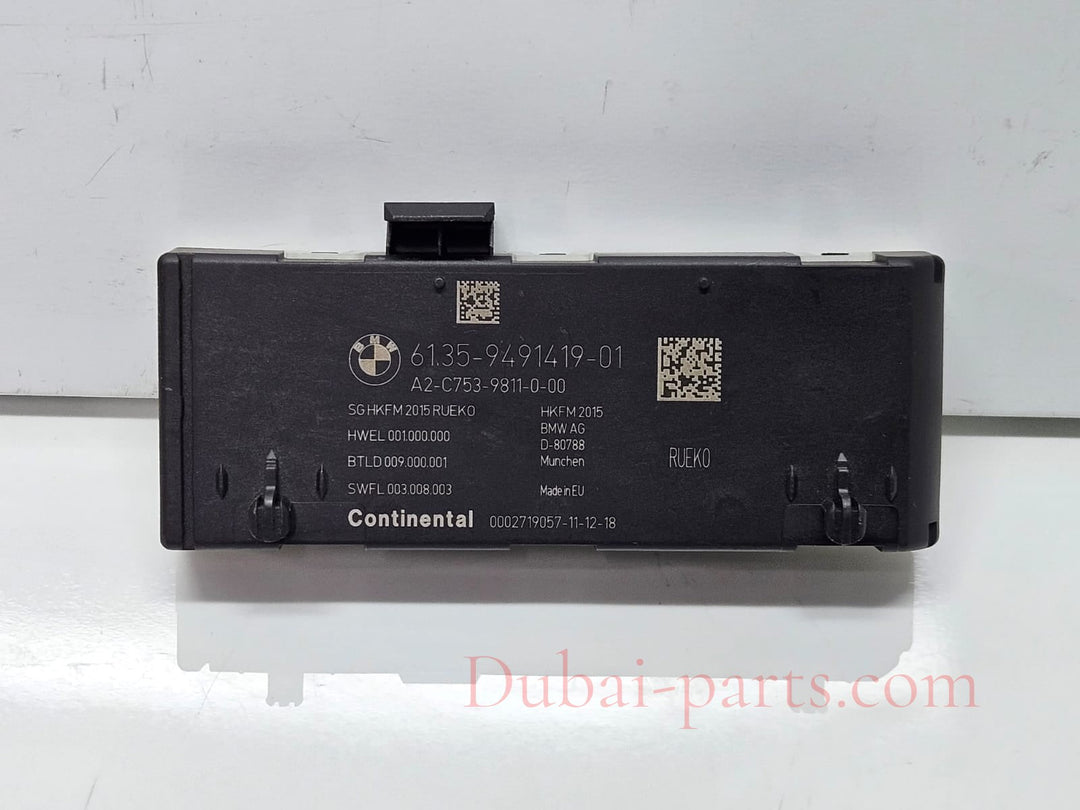 9491419-2015-2020 BMW X2 F39 RHD Tailgate Control Module OEM