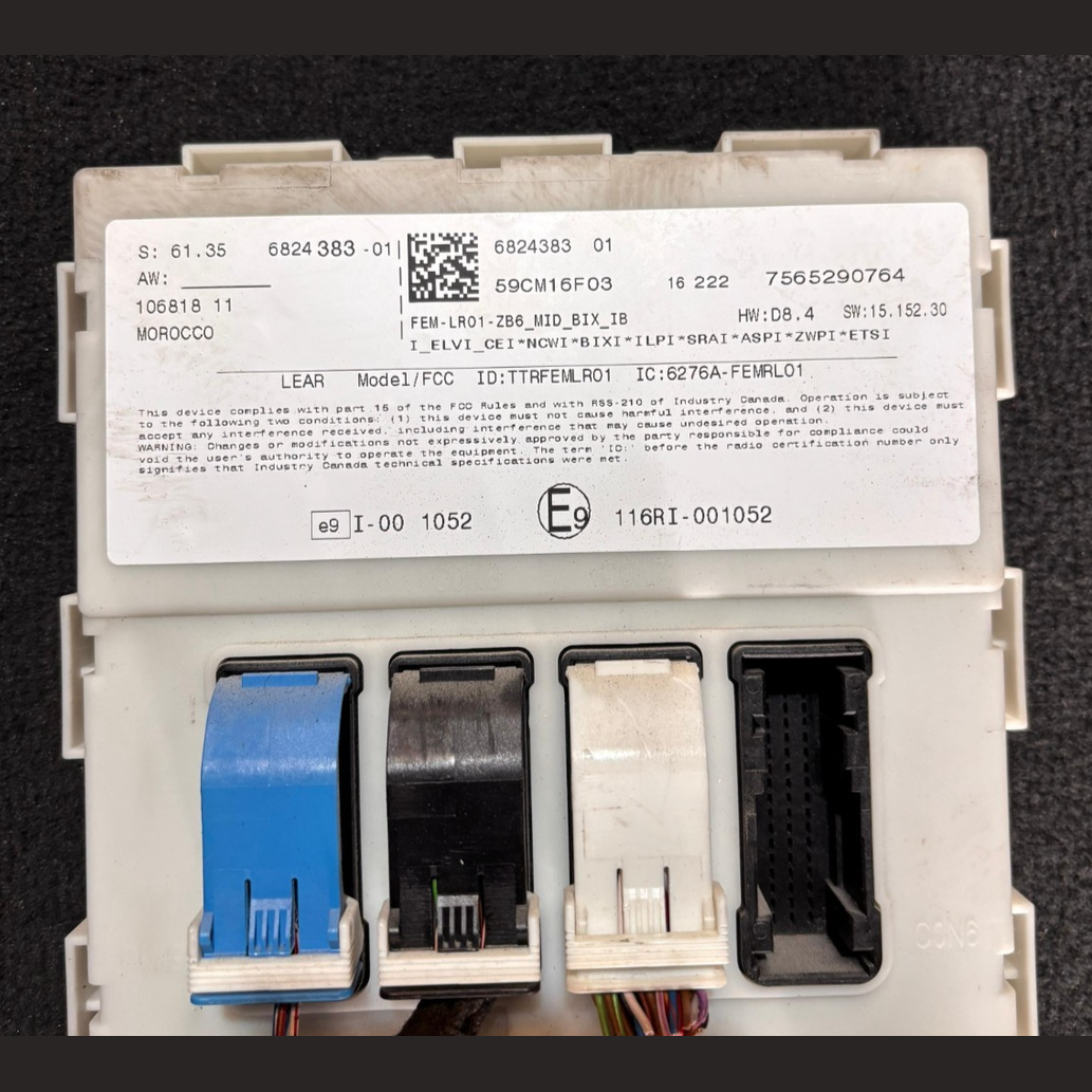 BMW 1 2 3 F20 F22 F30 1.8i B38 ENGINE CONTROL UNIT DME FEM KEY SET - 8674265