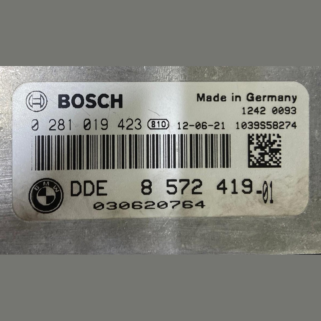 OEM BMW X3 F25 N47N ENGINE CONTROL ECU UNIT MODULE DDE ECU SET 8572419