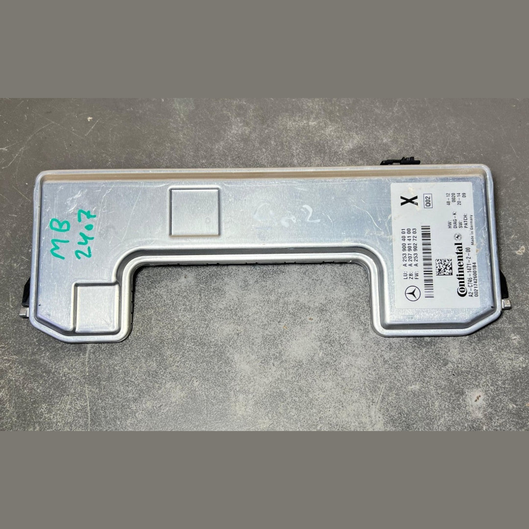 13–16 Mercedes W166 GLE Windshield Camera Lane Keep Assist Control A000 9001910
