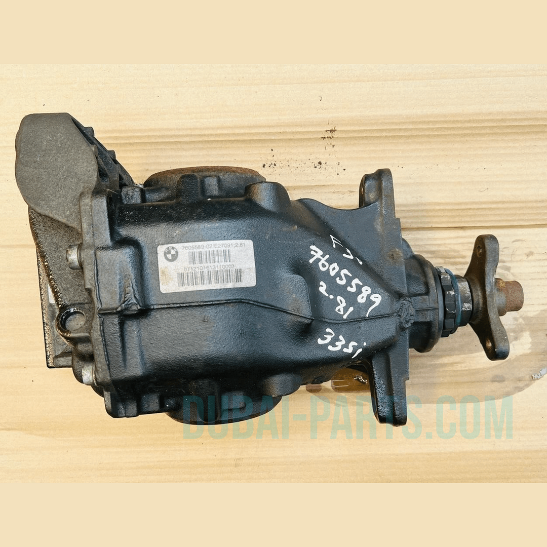 BMW 335i F30 REAR AXLE DIFFRENTIAL RATIO 2.81 7605589