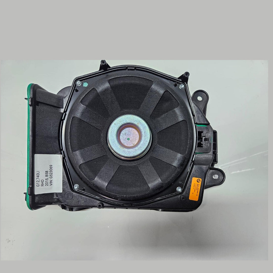 9353985-2016-2020 BMW 740i G11 G12 Subwoofer Speaker Left Side OEM
