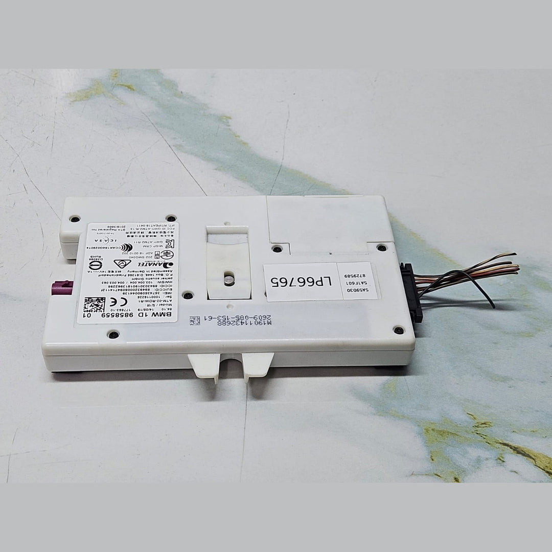 2019 BMW X5 G05 EUR RHD Telematics Control Module 9858559 OEM