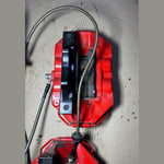 Bild in die Galerieansicht laden, Mercedes-Benz E63 W212 AMG E-Class Front \ Rear Brembo Red Brake Calipers Set