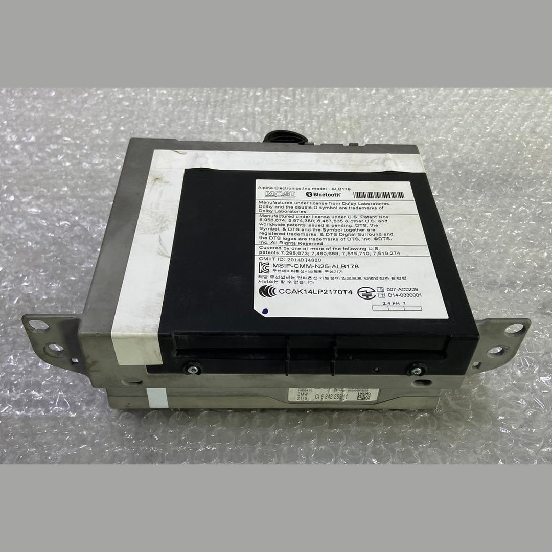 OEM BMW F48 DASH RADIO STEREO RECEIVER HEAD CONTROL MODULE UNIT CI 6842265 01