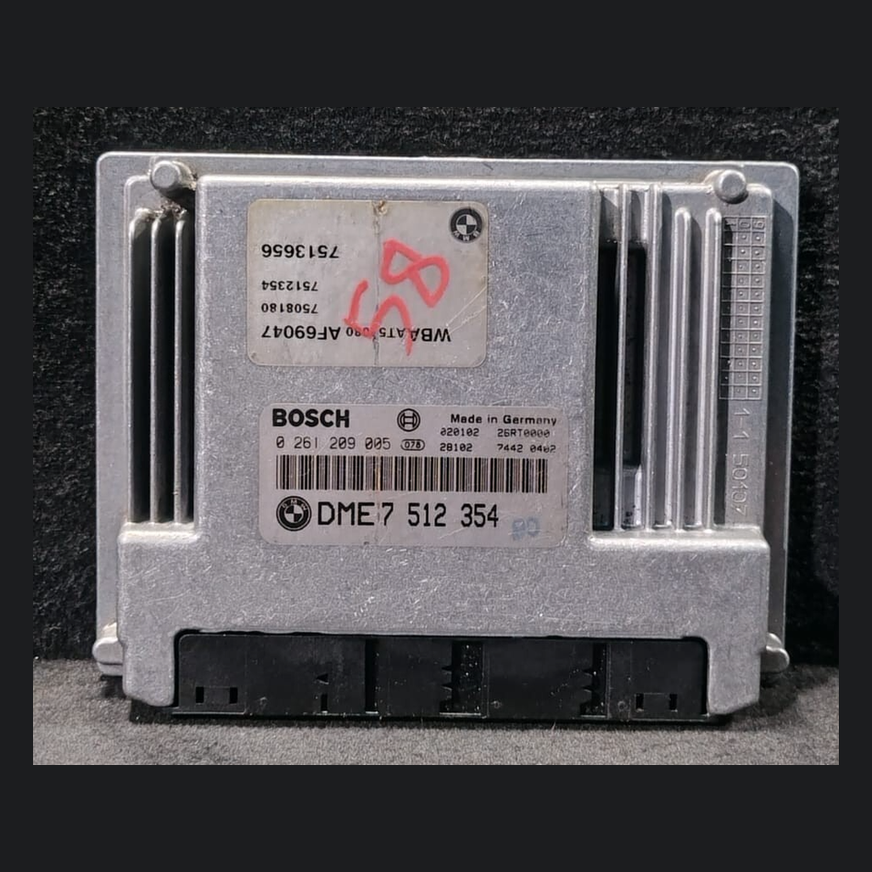 BMW 3 SERIES E46 1.6 PETROL ENGINE CONTROL UNIT ECU MODULE ONLY - 7512354