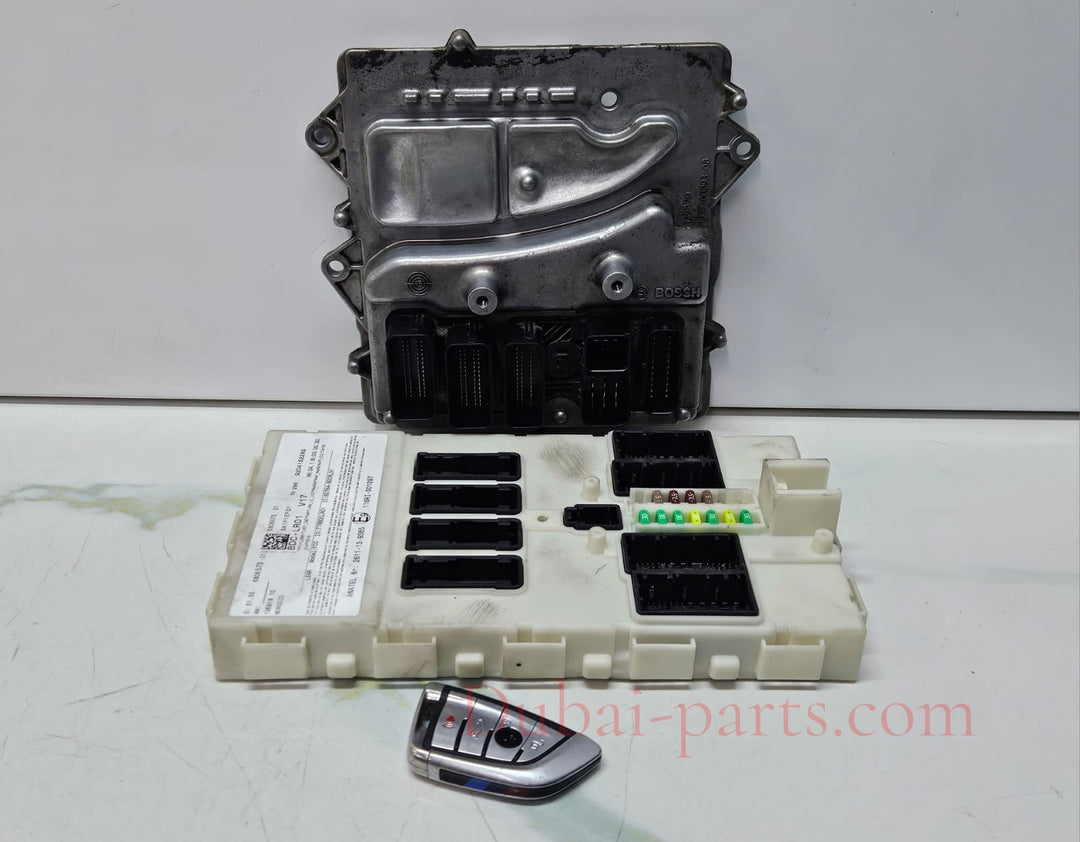 2012-2018 BMW X5 F15 N55 DME Engine Control Unit ECU Set 8665279 OEM