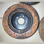 Bild in die Galerieansicht laden, Mercedes-Benz E63 W212 E-Class Front \ Rear Brembo Red Calipers &amp; Brake Discs