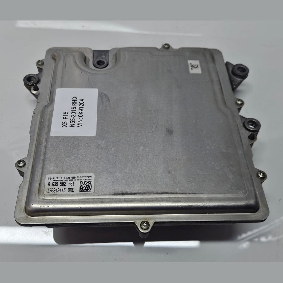 8639582-2014 BMW X5 F15 N55 RHD Engine Control Unit DME Set OEM