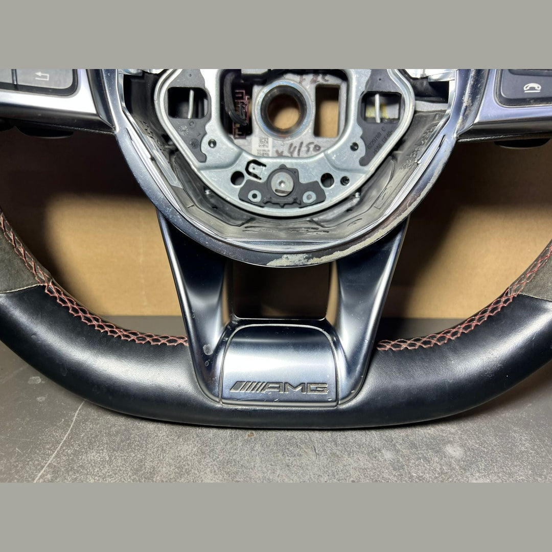 Mercedes W166 AMG Steering Wheel Multi Function Sport Assembly &Paddle Shifts