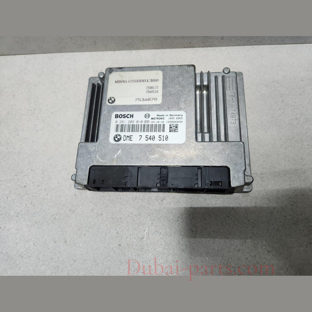 2004 BMW 735i E65 RIGHT HAND DRIVE Engine Control Unit 7540510 ECU SET 