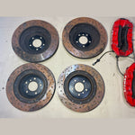Bild in die Galerieansicht laden, Mercedes-Benz E63 W212 E-Class Front \ Rear Brembo Red Calipers &amp; Brake Discs