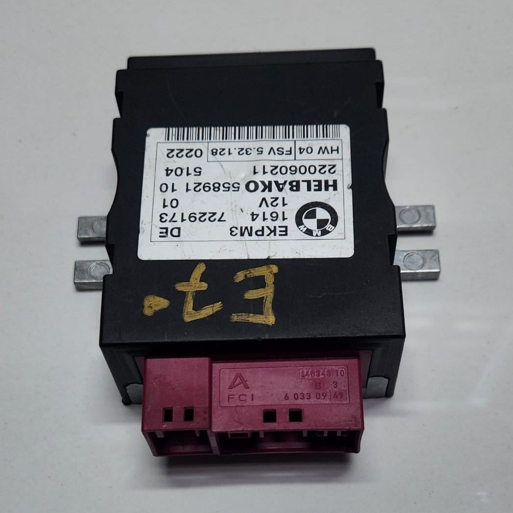 2016 BMW Z4 Fuel Pump Control Module 7229173 E60 E61 E70 E71 E89 E90 OEM