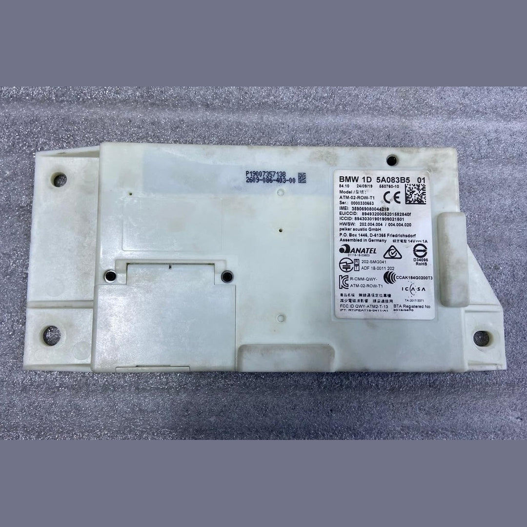 OEM BMW F90 M5 F91 M8 G30 TELEMATICS COMMUNICATION ANTENA MODULE ANATEL 5A083B5
