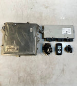 Load image into Gallery viewer, 2010 BMW 535i F07 GT N55 Engine Control Module ECU SET DME+CAS4+1KEY 7620419