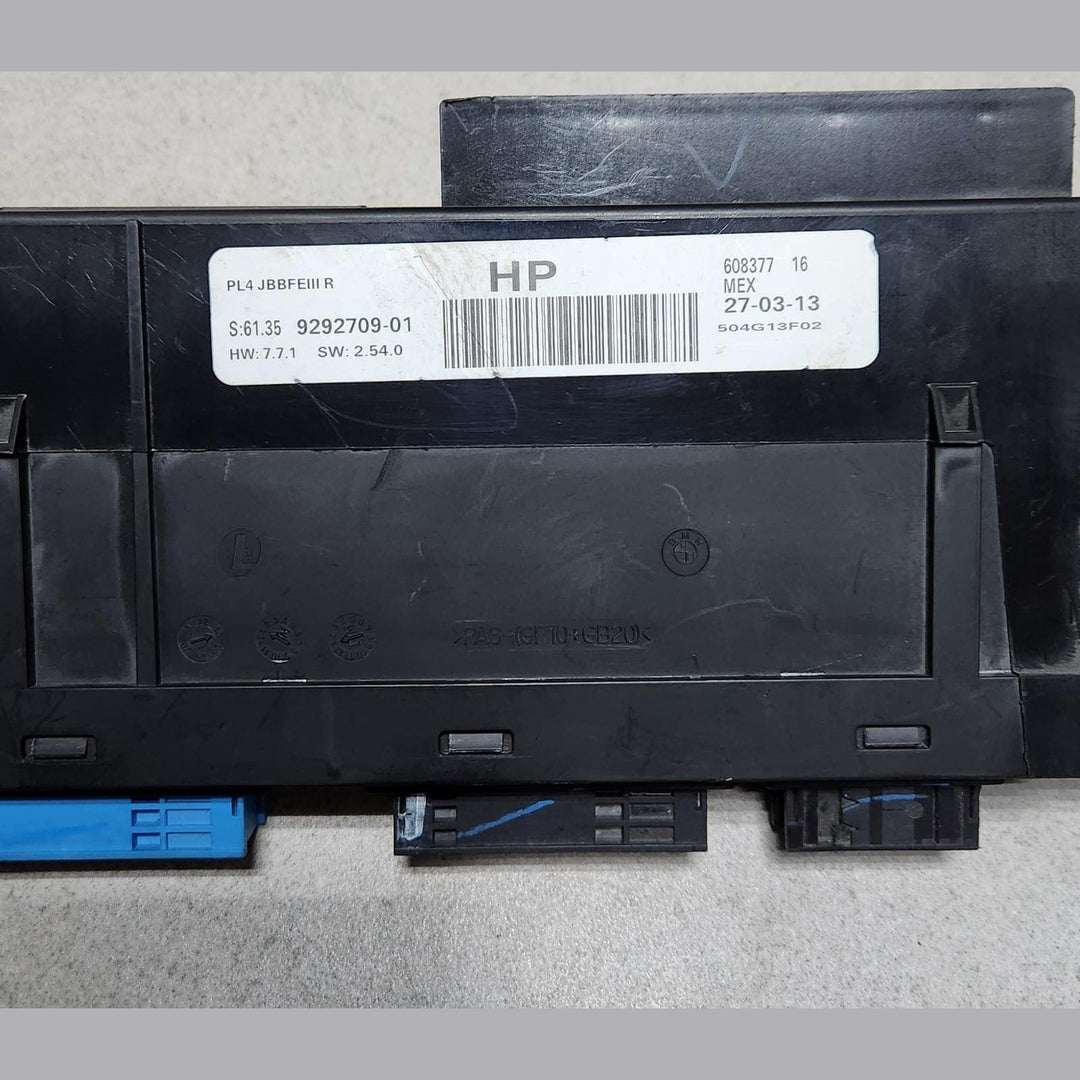 2010-2013 BMW X5 Electronic Junction Box 9292709 X5 E70