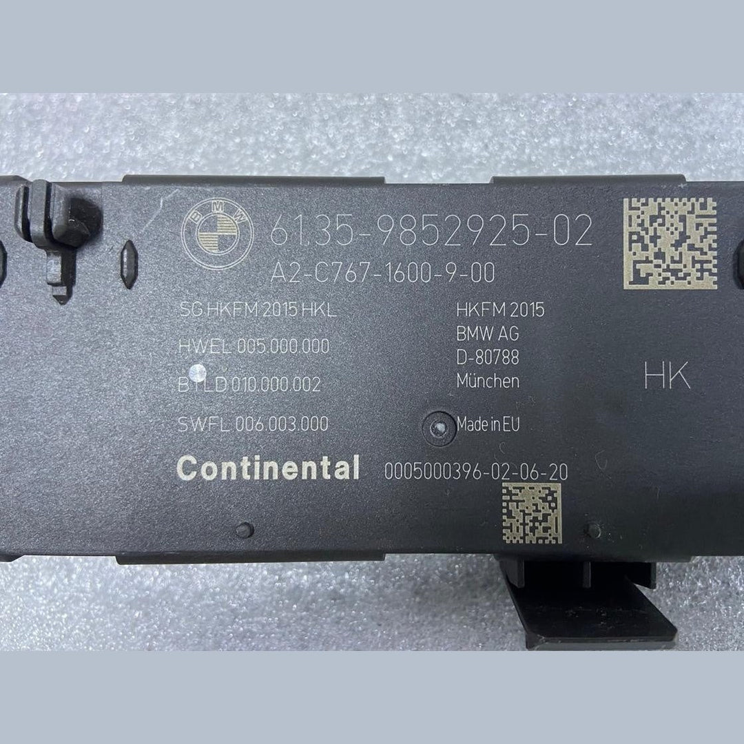 OEM BMW X4 G02 REAR LIFTGATE CONTROL MODULE UNIT  6135 9852925