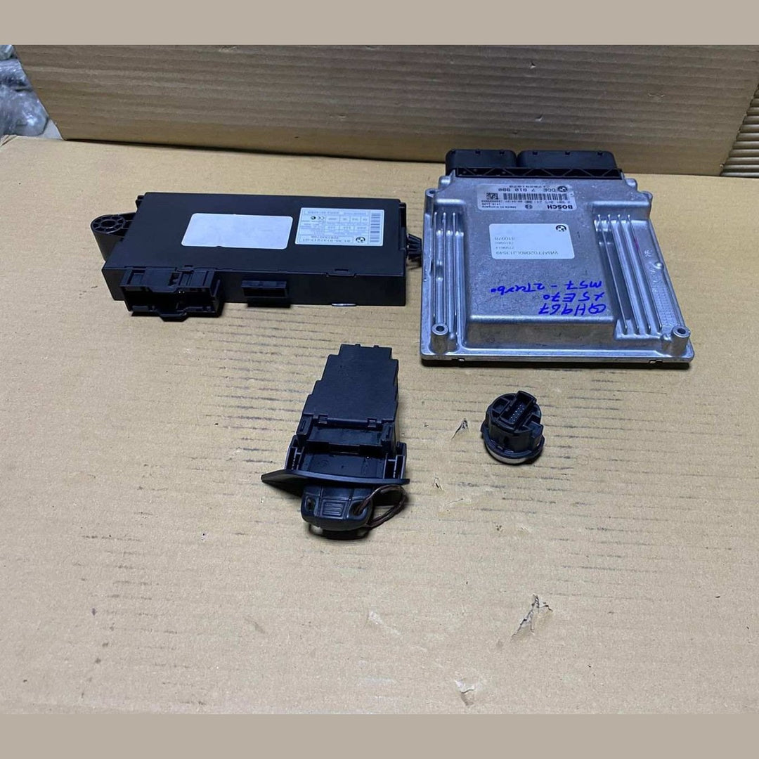 2007-2009 BMW X5 E70 M57N2 3.0 DIESEL Engine Control ECU SET Unit 7810980