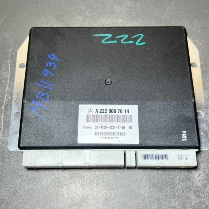 MERCEDES W222 S-Class AIR SUSPENSION CONTROL UNIT MODULE A222 9007614 OEM