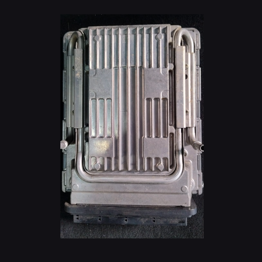 BMW 750i 7608099 Engine Control Module Unit Complete set with key  N63 TWIN TURB
