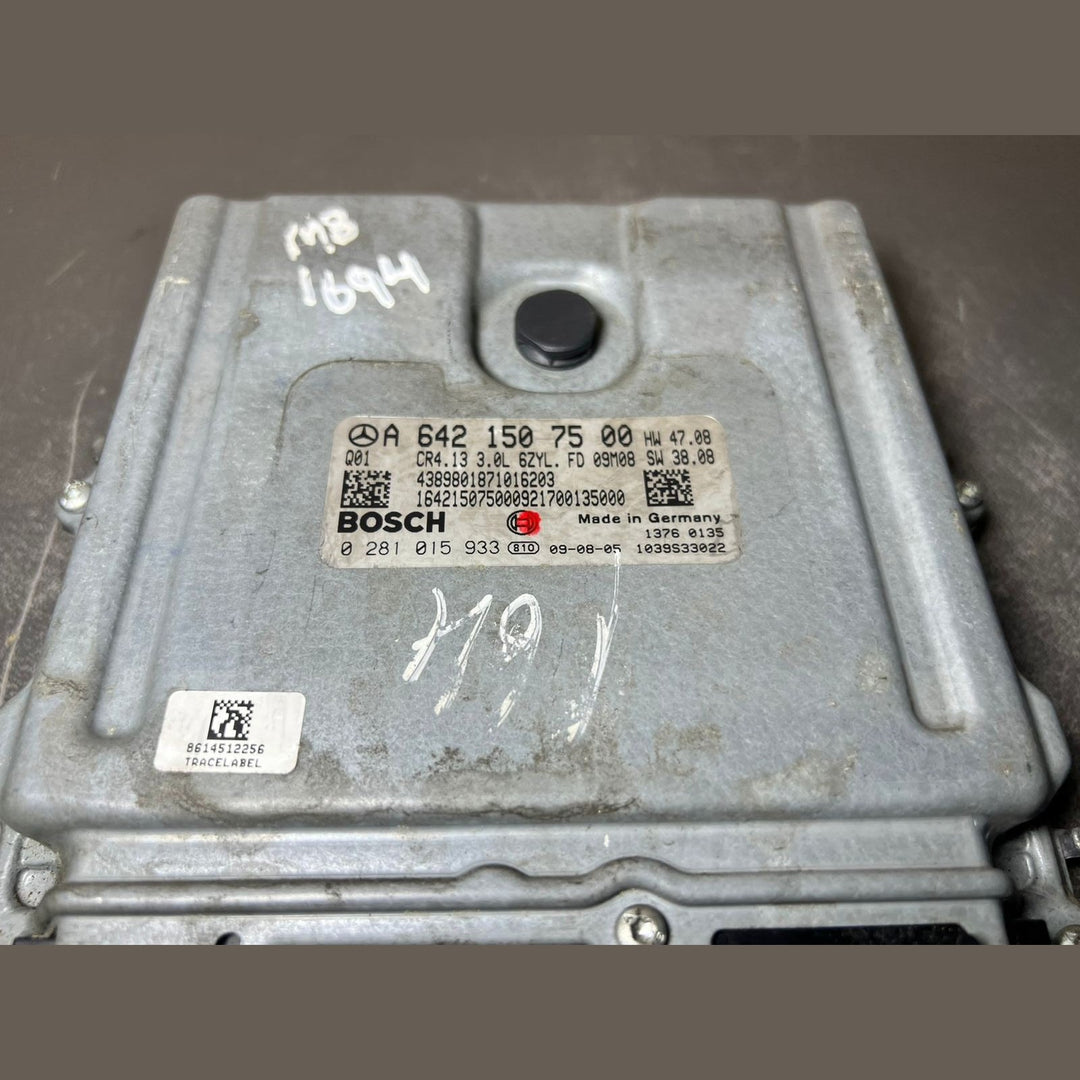 07-11 Mercedes W164 GL ML Engine Control Module Unit ECM ECU A642 1507500 OEM