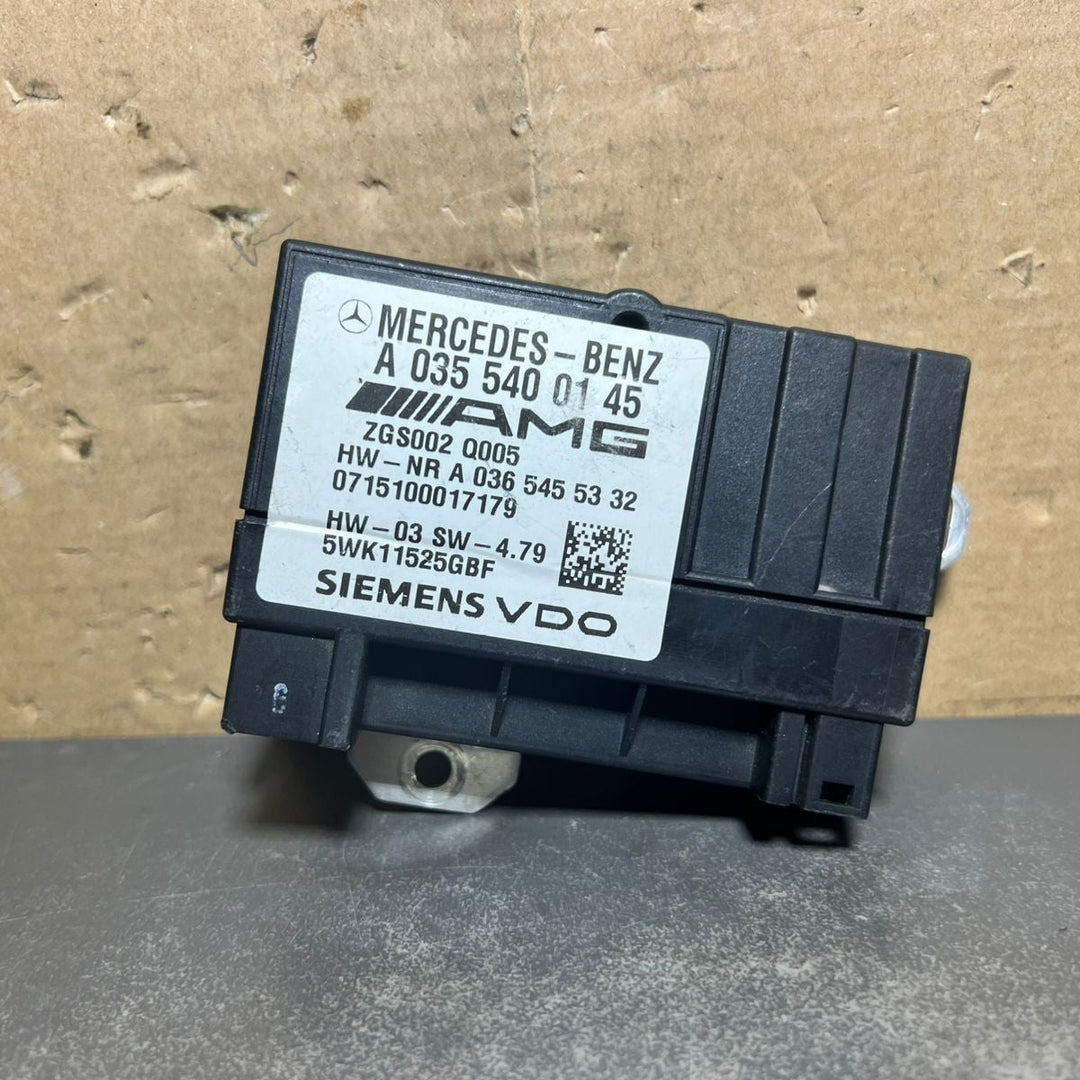 Mercedes W164 ML63 CLS63 AMG Fuel Pump Motor Control Module  A035 5400145 OEM