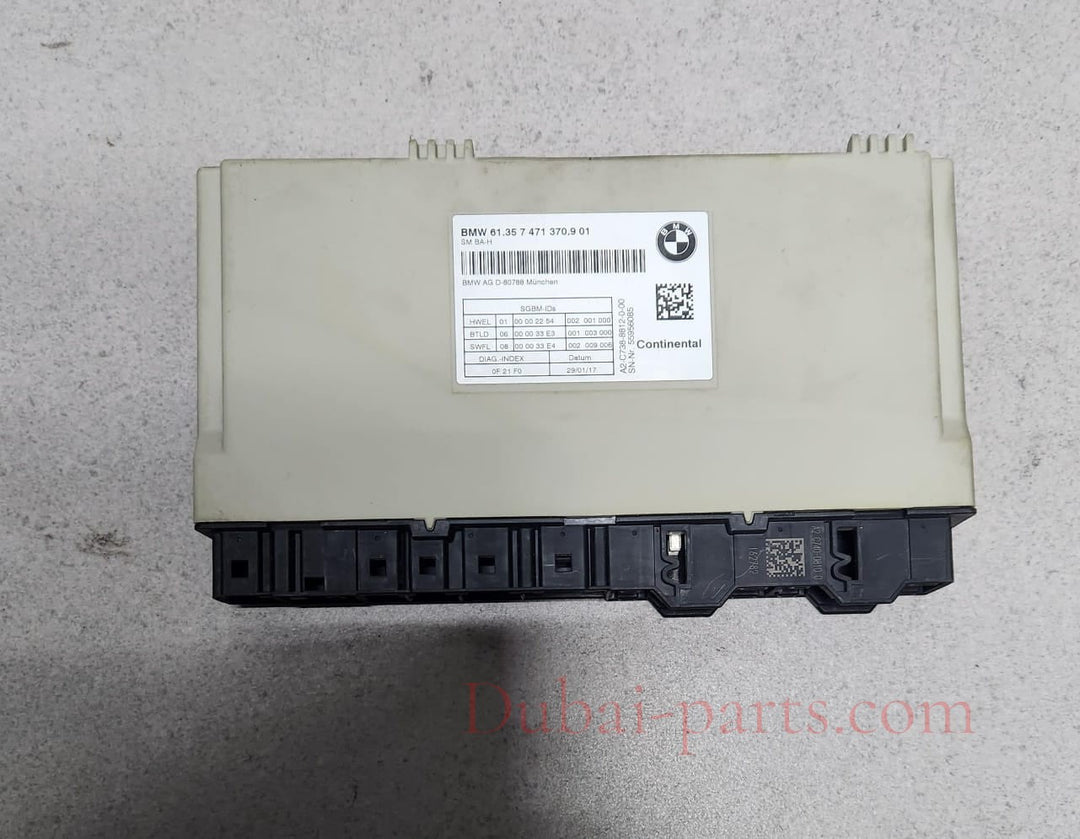 2017-2019 BMW 530i Front Memory Seat Control Module 7471370 G30 G31 G32 G11 G12