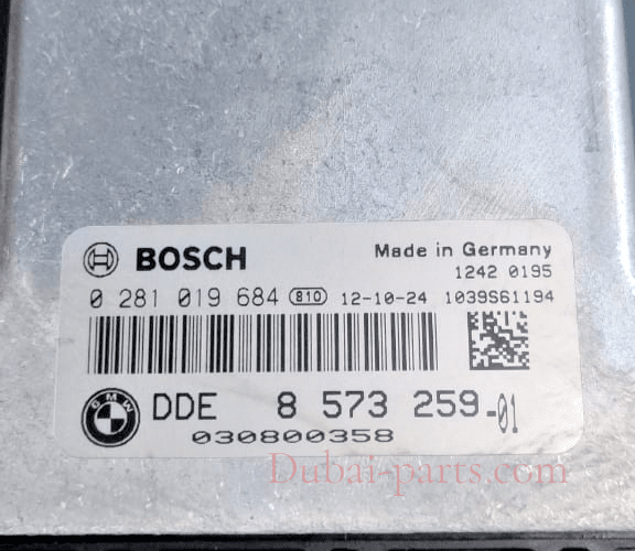 OEM BMW 320d N47N F30 2012 -2017  ENGINE CONTROL UNIT DDE ECU KIT +KEY - 8573259