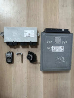 Bild in die Galerieansicht laden, 2010-13 BMW 750i F02 N63 V8 4.4 Engine Control Module 7613202 550i 650i ECU SET