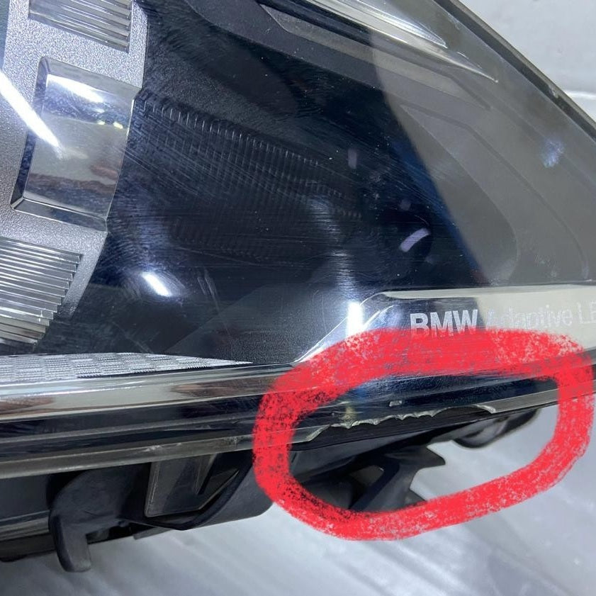 OEM BMW F10 F11 LEFT SIDE PASSENGER SIDE HEADLIGHT RHD ECE 7378521 NO MODULE